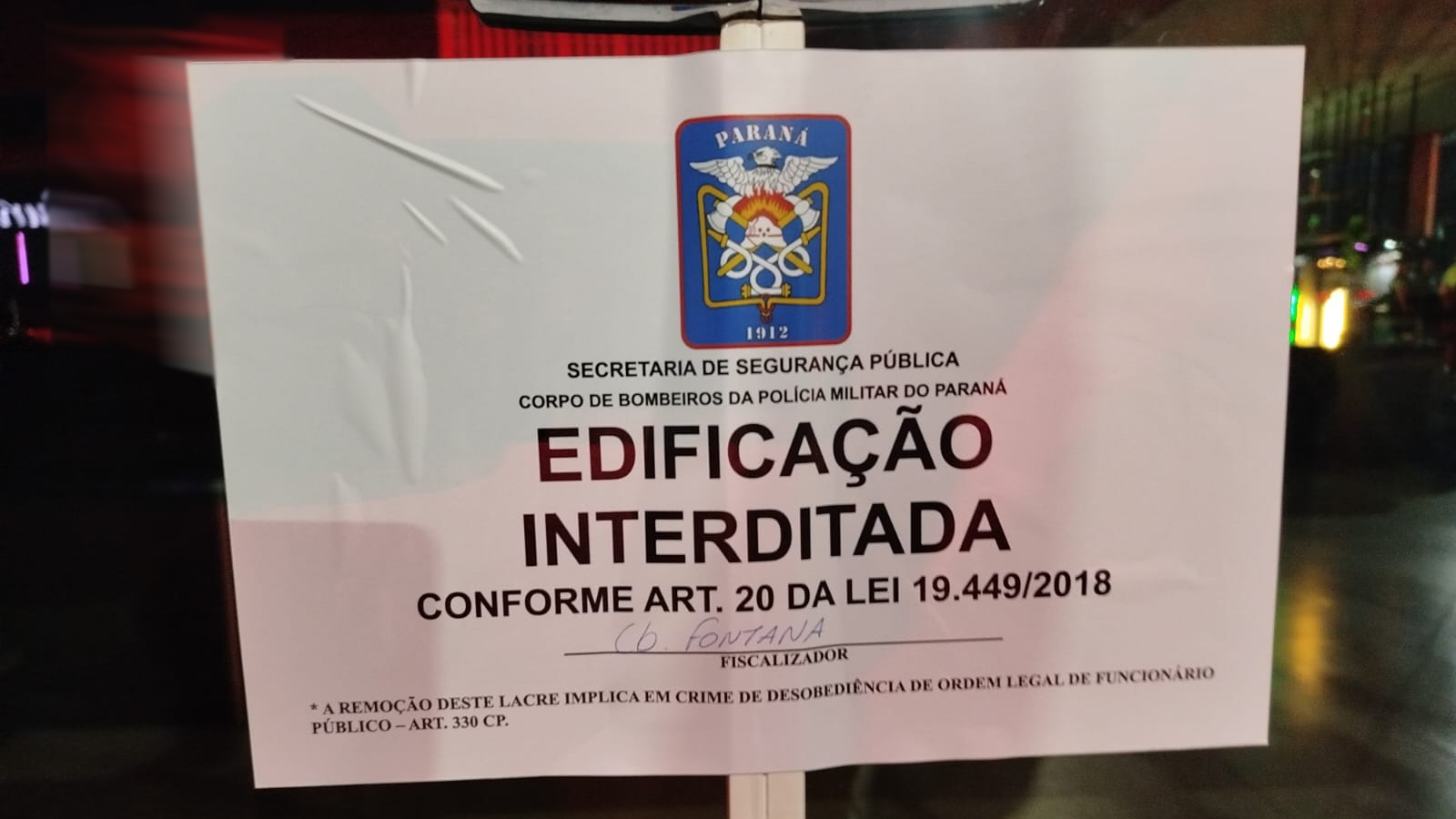 Clube de Poker é interditado por irregularidades de segurança