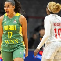Imagem referente a Brasil vence e ganha sobrevida no Pré-Mundial de basquete feminino