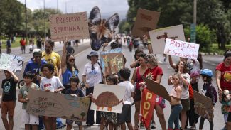 Protesto pede retirada de área ambiental do projeto de socorro ao BRB