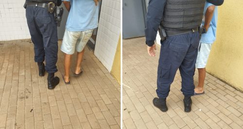 Homem é preso após passar mão nos seios de adolescente que estava em ponto de ônibus