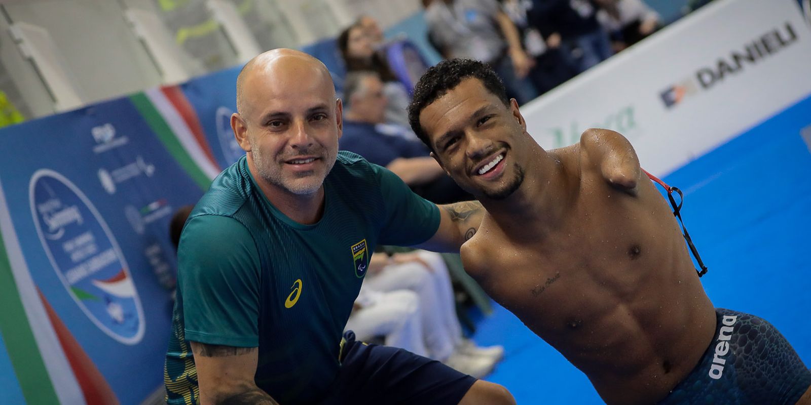 Gabrielzinho lidera natação paralímpica do Brasil no circuito mundial Imagem referente a Gabrielzinho lidera natação paralímpica do Brasil no circuito mundial