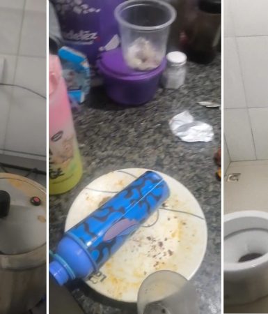 Imagem referente a Imagens mostram residência onde crianças de 3, 4 e 6 anos foram 'abandonadas' pela mãe