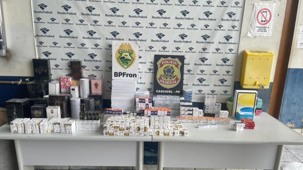 Mulher é presa com anabolizantes e medicamentos para emagrecimento em Cascavel