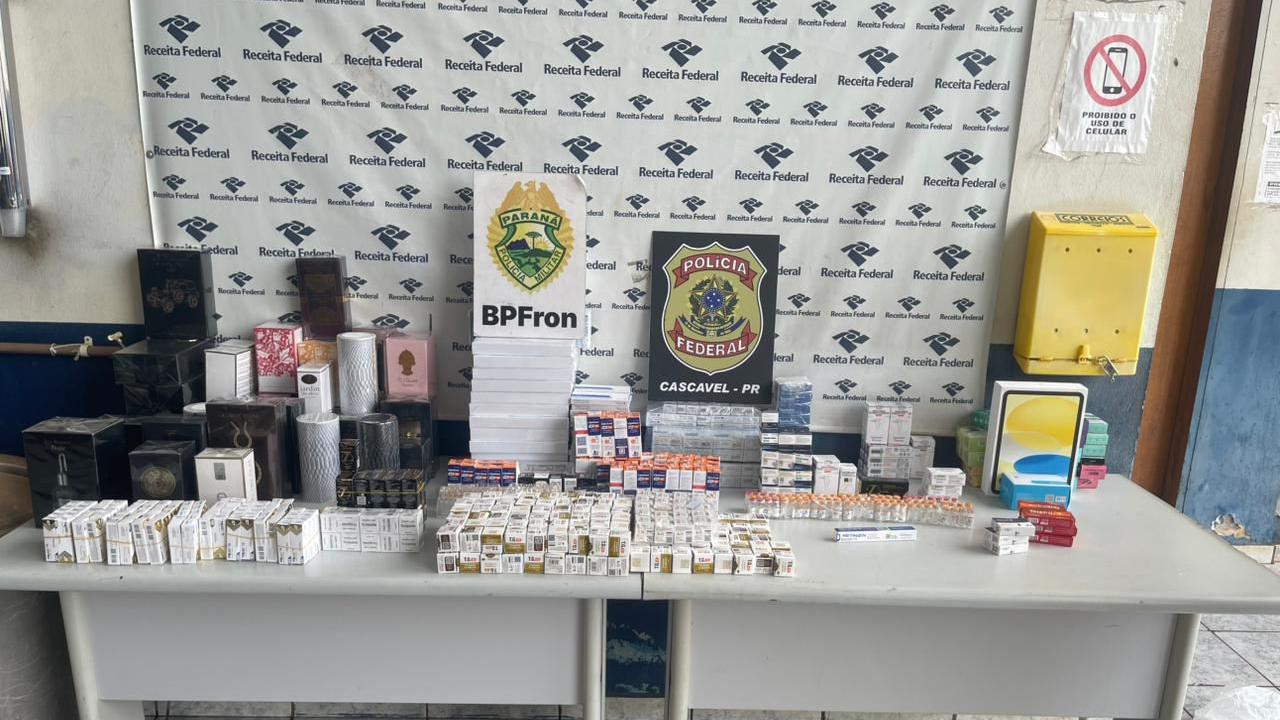 Mulher é presa com anabolizantes e medicamentos para emagrecimento em Cascavel Mulher é presa com anabolizantes e medicamentos para emagrecimento em Cascavel