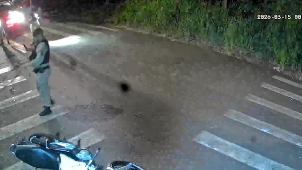 Motociclista morre ao tentar fugir de abordagem da Polícia Militar