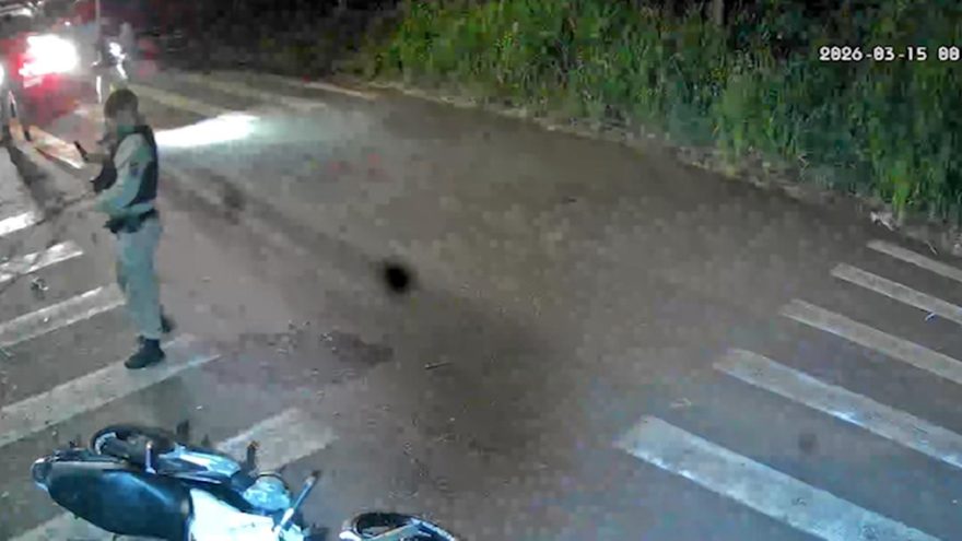 Motociclista morre ao tentar fugir de abordagem da Polícia Militar