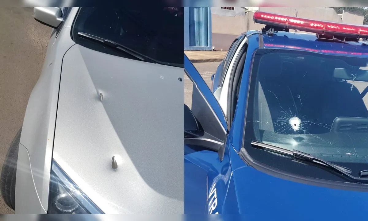 Após assalto no Sicredi, ladrões trocam tiros com GM e PM; Um suspeito morre e outro é baleado