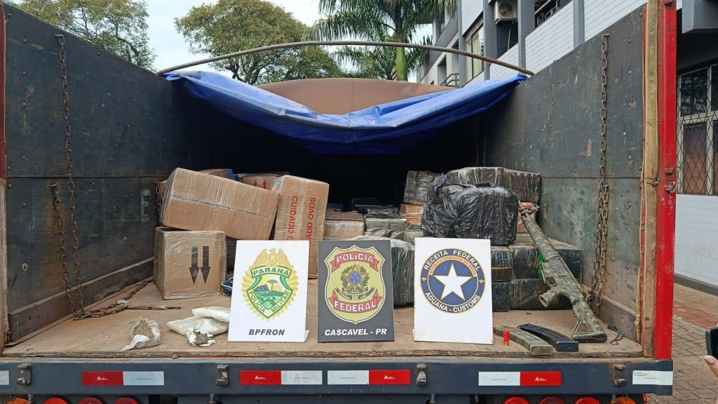 BPfron divulga detalhes de apreensão com prejuízo de mais de R$ 4,1 milhões ao crime em Cascavel