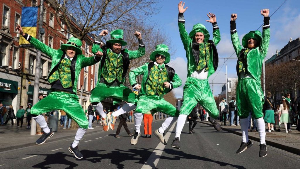 Data celebra padroeiro da Irlanda e se espalha pelo mundo