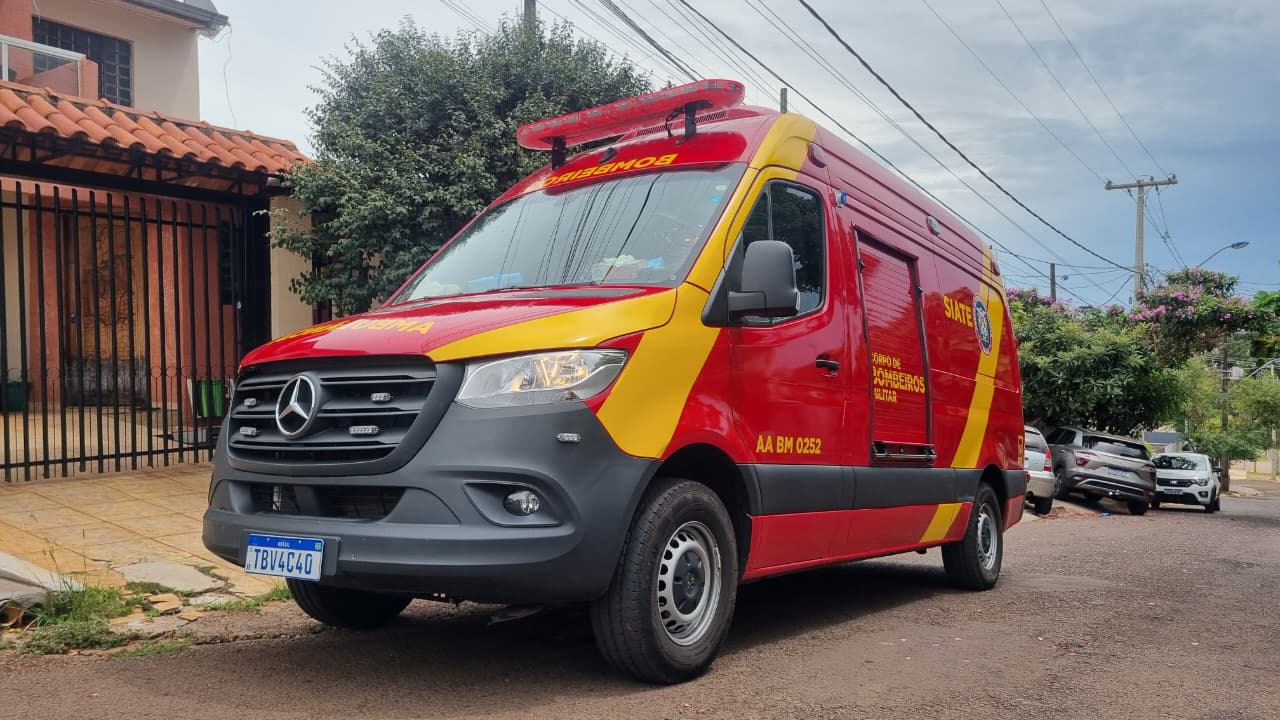 Idosa de 103 anos é socorrida após acidente doméstico no Santa Felicidade