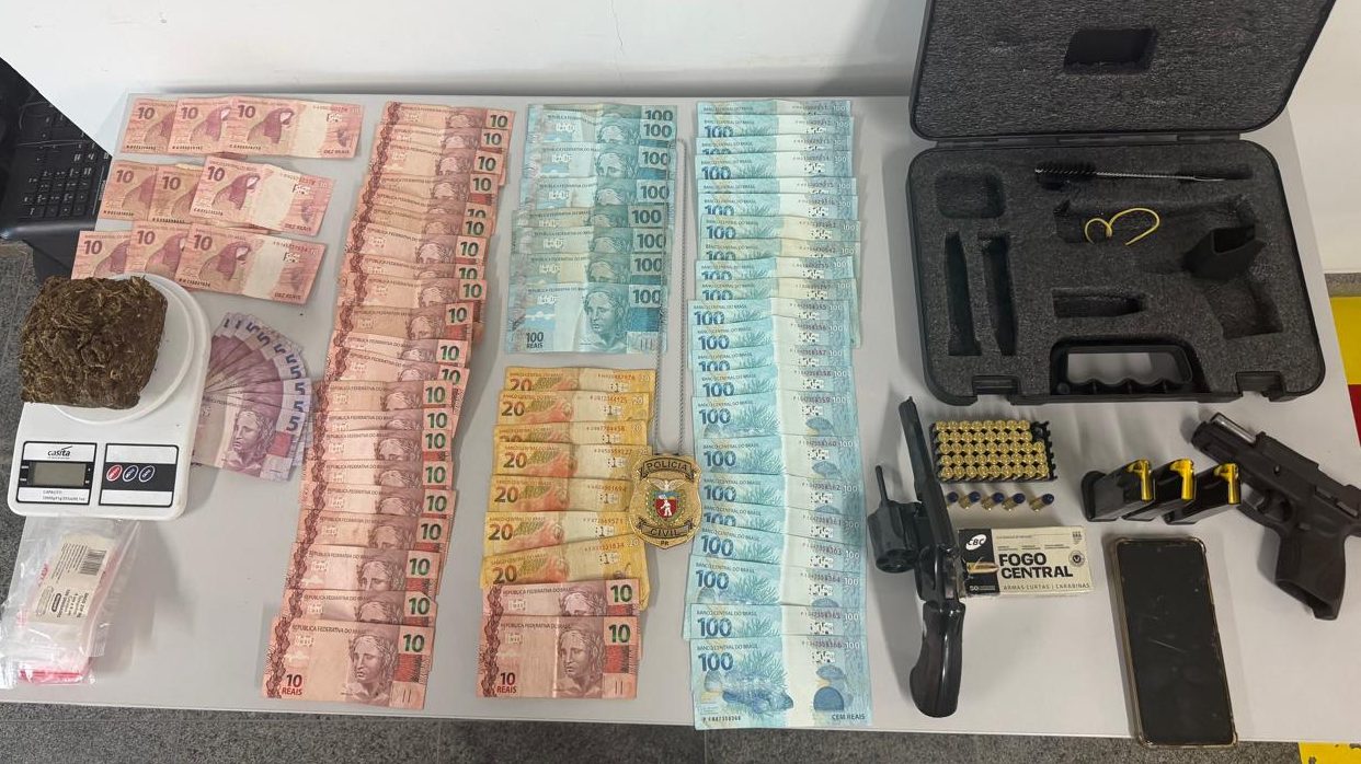 Investigado por latrocínio após série de crimes violentos ocorridos em Almirante Tamandaré é preso
