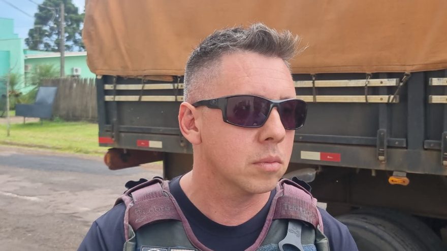 Nervosismo entregou motorista flagrado transportando maconha em Lindoeste, diz PRF