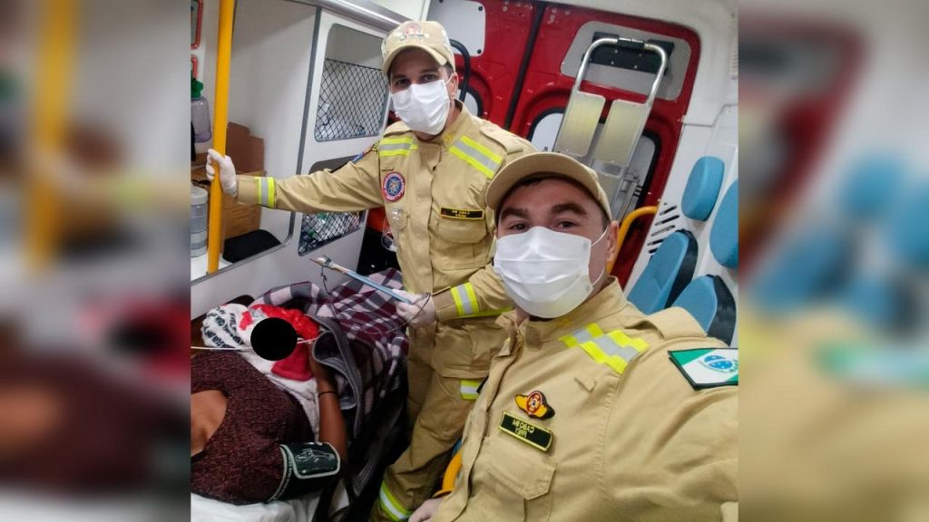 Corpo de Bombeiros auxilia parto de emergência em São Miguel do Iguaçu