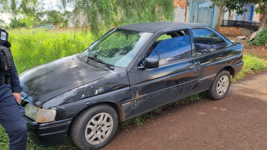 Escort furtado no Parque São Paulo é localizado abandonado no Cascavel Velho