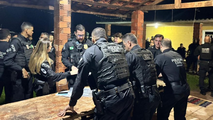 PCPR prende 16 pessoas durante operação na região Noroeste do Estado