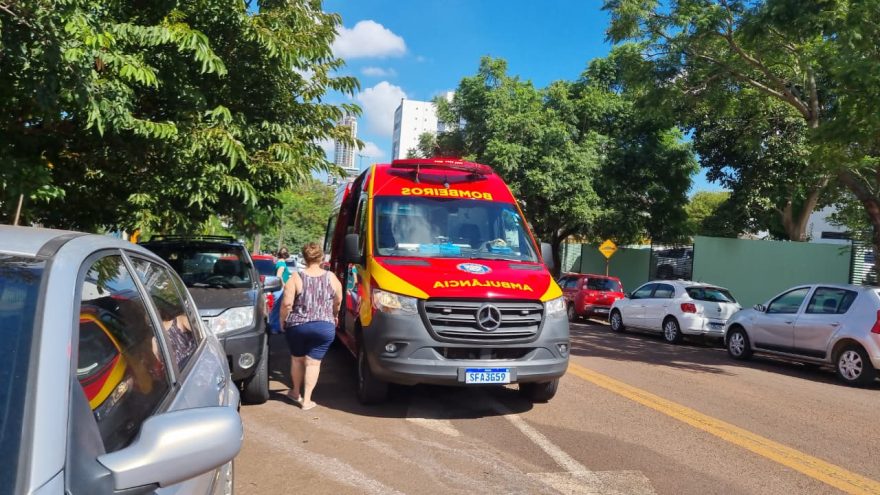 Idosa é encaminhada ao HU após acidente doméstico
