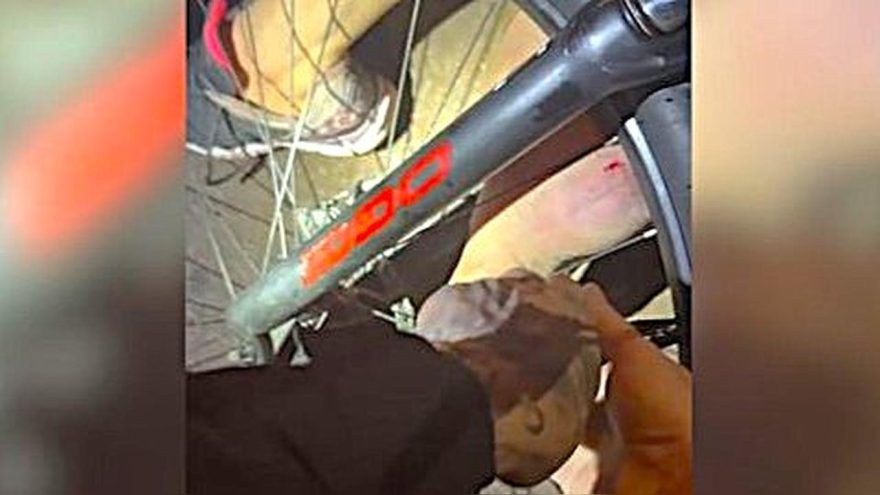Ação rápida da GM antecipa resgate de mulher ferida em acidente com bicicleta em Cascavel