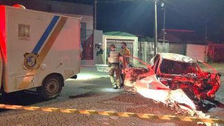 Após perícia, corpo de vítima de acidente com Volvo é encaminhado ao IML