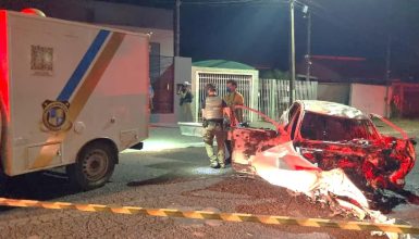 Imagem referente a Após perícia, corpo de vítima de acidente com Volvo é encaminhado ao IML