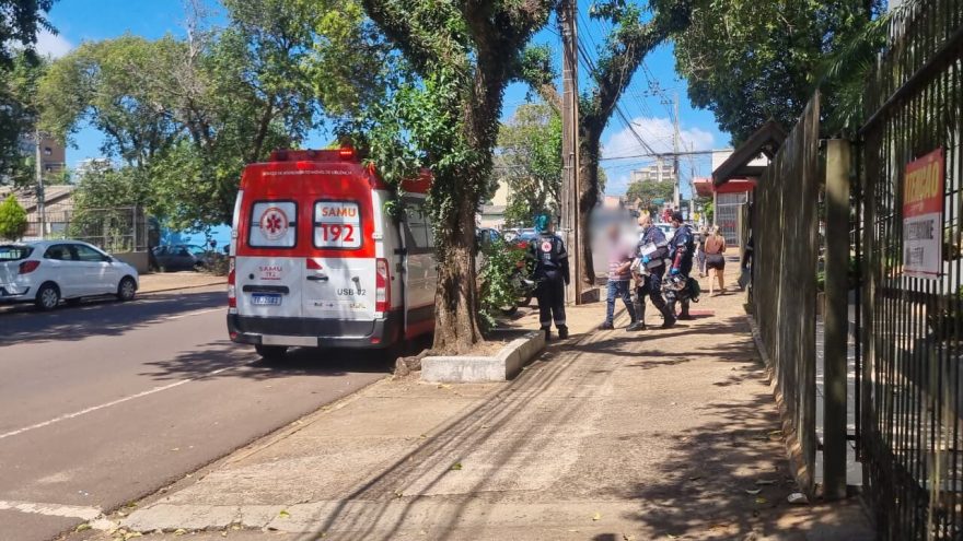 Homem de 68 anos é socorrido pelo Samu após sintomas de infarto em Cascavel