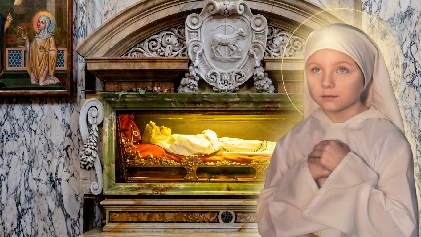 Conheça a história da menina que morreu durante a primeira comunhão por amor a Jesus Conheça a história da menina que morreu durante a primeira comunhão por amor a Jesus