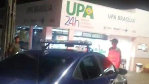 Cenas mostram tensão de quem levou vítima baleada até a UPA Imagem referente a Cenas mostram tensão de quem levou vítima baleada até a UPA