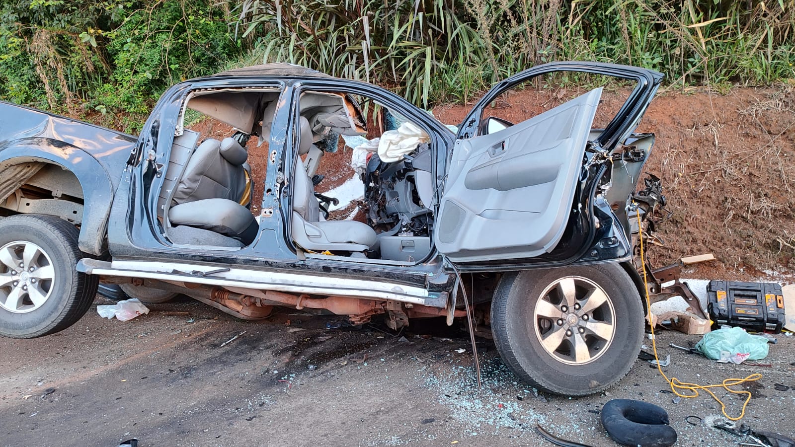 Acidente grave na BR-282 em Chapecó deixa três mortos e cinco feridos