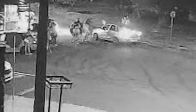 Câmera registra disparos que mataram Janaina Fogaça na Região Norte de Cascavel Imagem referente a Câmera registra disparos que mataram Janaina Fogaça na Região Norte de Cascavel