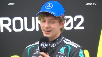 Antonelli agradece à Mercedes por triunfo na China: 'Eles me ajudaram a realizar o sonho'