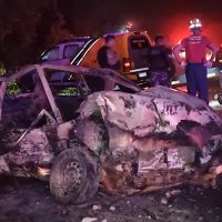 PM divulga nota sobre grave acidente entre viatura e carro de passeio Imagem referente a PM divulga nota sobre grave acidente entre viatura e carro de passeio