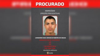 Polícia Civil divulga foto de procurado por homicídio de Janaina Teixeira Fogaça