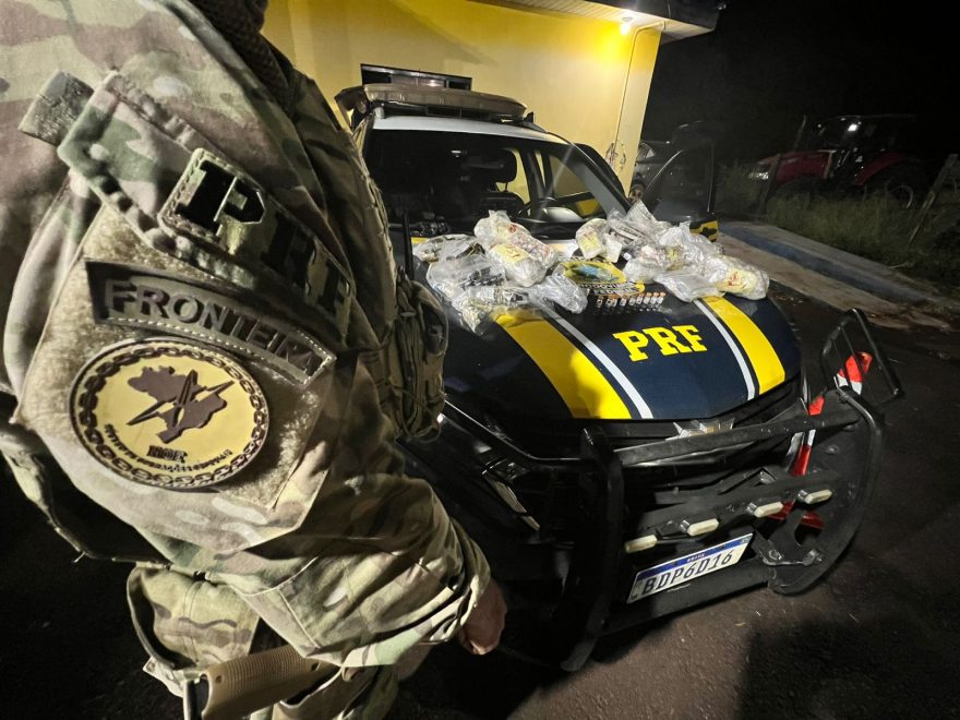 PRF apreende medicamentos estrangeiros ocultos em veículo na BR-369