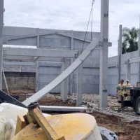 Imagem referente a Trabalhador de 31 anos morre após ser atingido por viga de concreto em obra