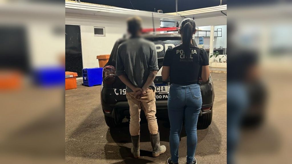 Nucria prende homem suspeito de abusar sexualmente de três enteadas em Boa Vista da Aparecida