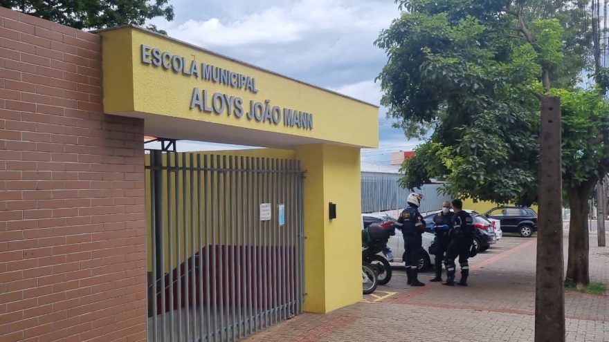 Criança é socorrida pelo Samu em escola municipal no Cancelli