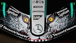 Mercedes revela pintura especial com lobo “interativo” para o GP do Japão de Fórmula 1