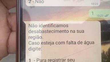 Imagem referente a Sanepar aponta falha interna em prédio após reclamações de falta de água no Centro de Cascavel