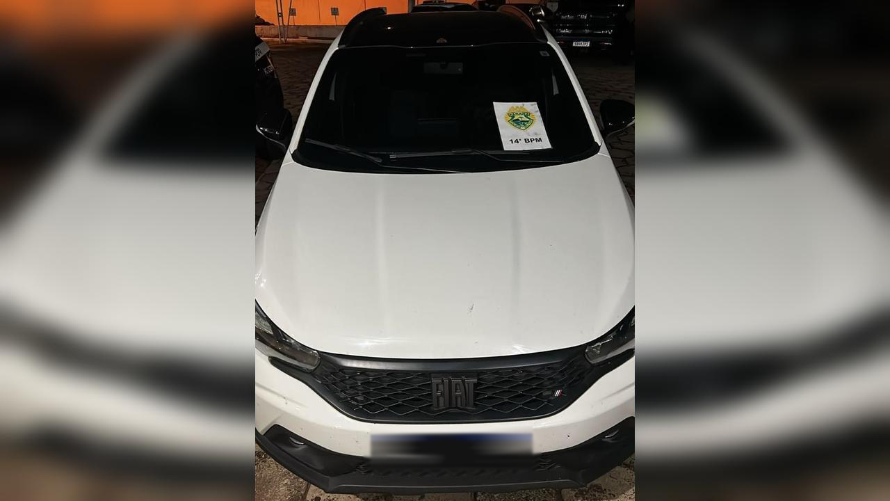 Polícia Militar prende dois homens e recupera veículo adulterado em Foz do Iguaçu