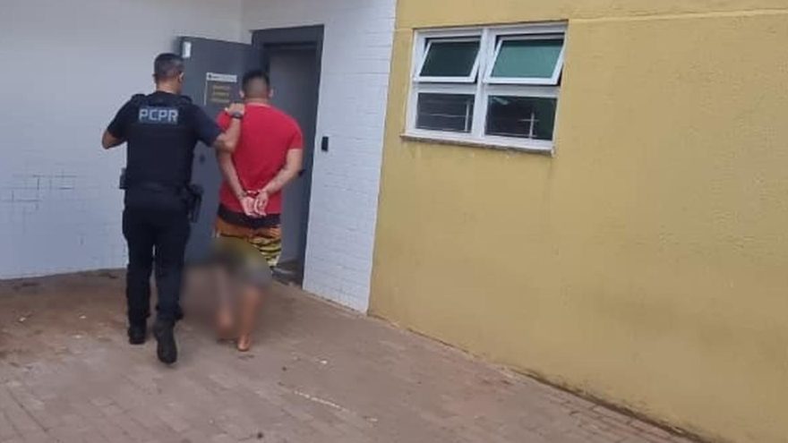 Homem tenta fugir, mas acaba preso pela Polícia Civil na Rua Maracanã