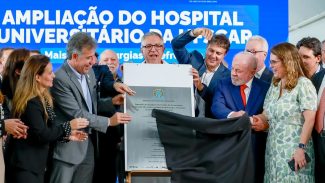 Lula inaugura novas áreas de hospital universitário de São Carlos