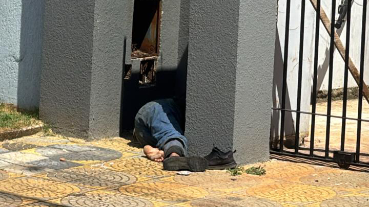 Homem em situação delicada é socorrido em Cascavel