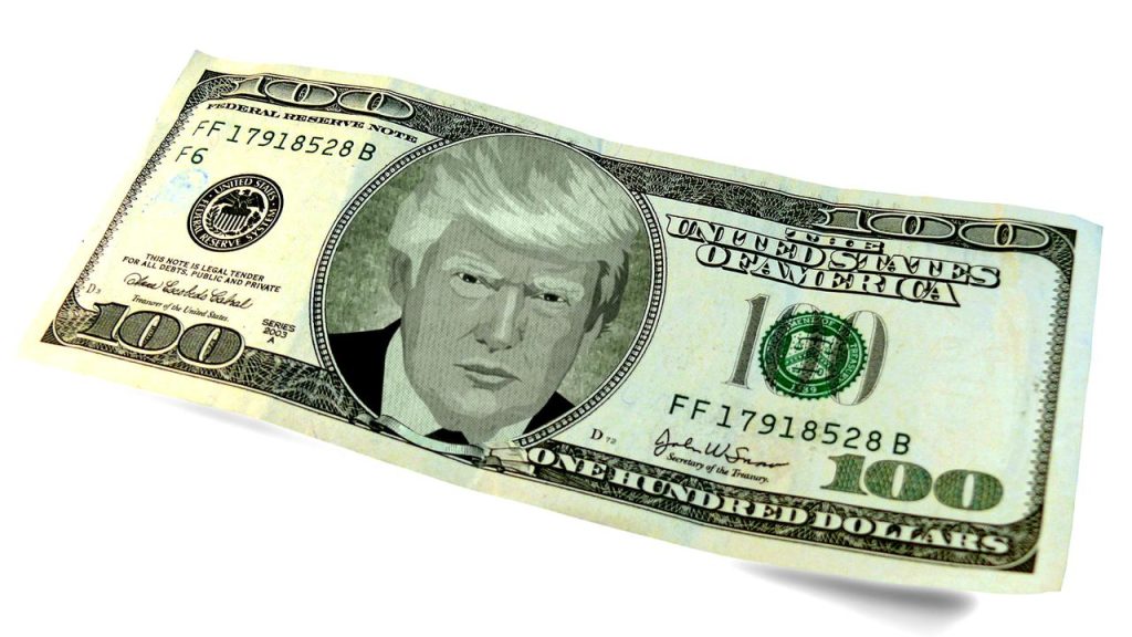 Em ato inédito, assinatura de Trump passará a aparecer em cédulas de dólar nos Estados Unidos