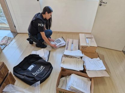 PCPR cumpre mandados contra esquema de desvios de valores de contas judiciais