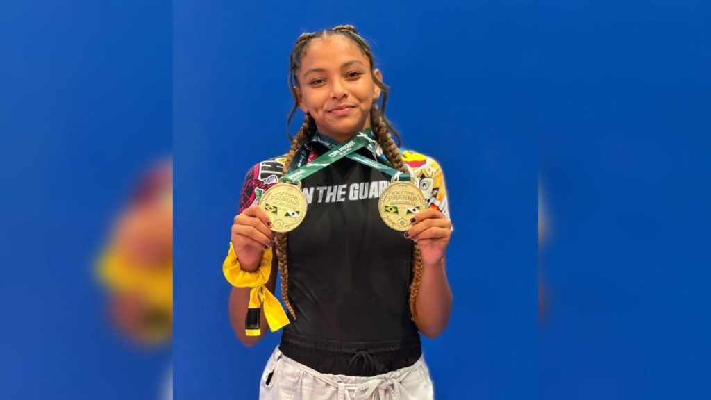 Yasmim, “a braba”: promessa cascavelense coleciona vitórias no Jiu-Jitsu e impressiona nos tatames