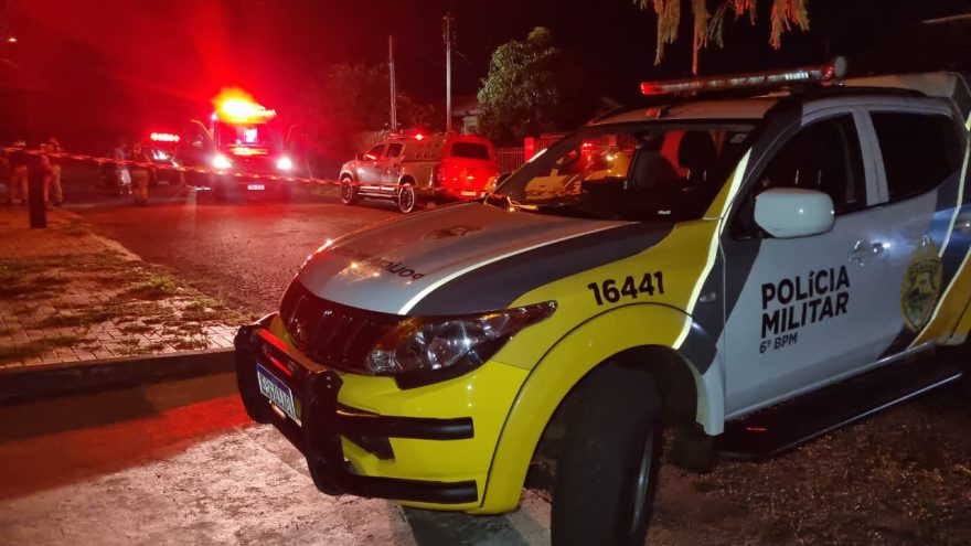 Homem ameaça sobrinha, mas é esfaqueado e fica em estado grave no Jardim Quebec, em Cascavel