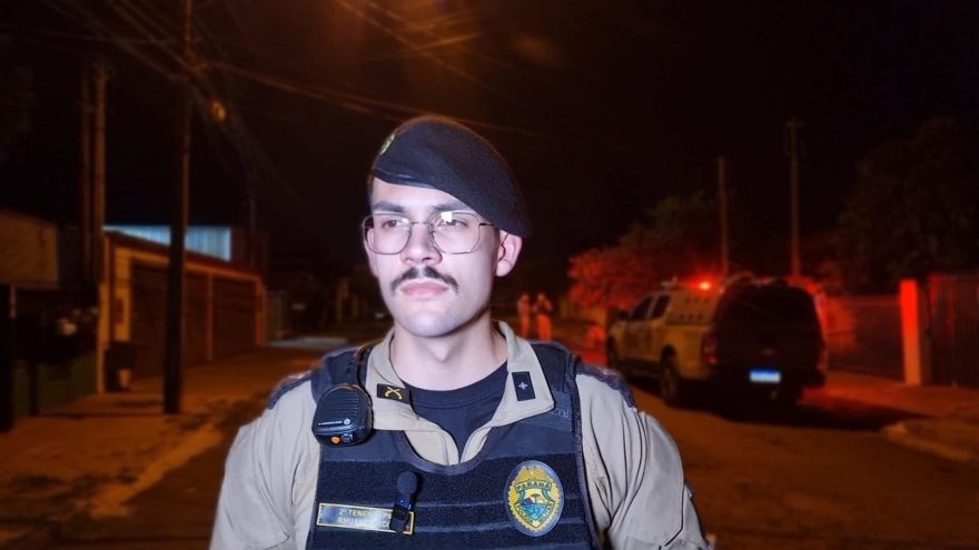 Tenente da PM detalha ocorrência com refém, violência doméstica e tentativa de homicídio em Cascavel