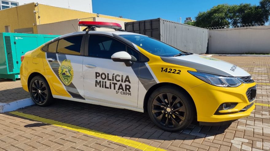 Homem é detido após agredir companheira por ciúmes no bairro Santa Felicidade, em Cascavel