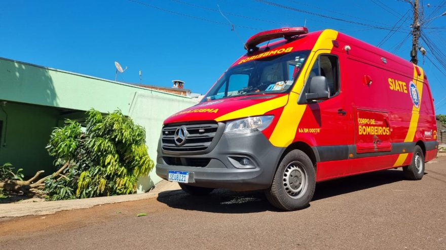 Homem fica ferido após cair de árvore enquanto realizava corte de galhos em Cascavel