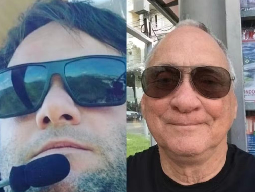 Mortos em queda de avião neste domingo (29) eram pai e filho