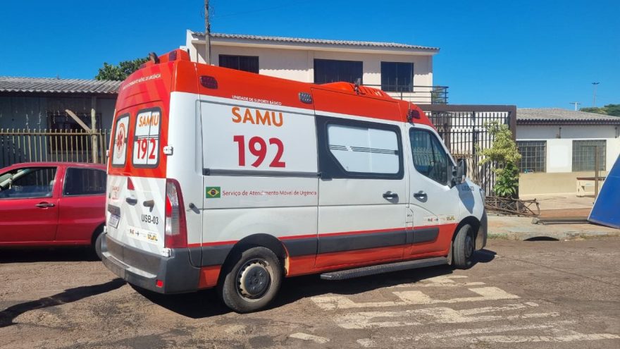 Com dor no tórax, mulher é socorrida pelo Samu no Santa Cruz
